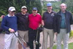 Golfers at Warrenpoint golf day